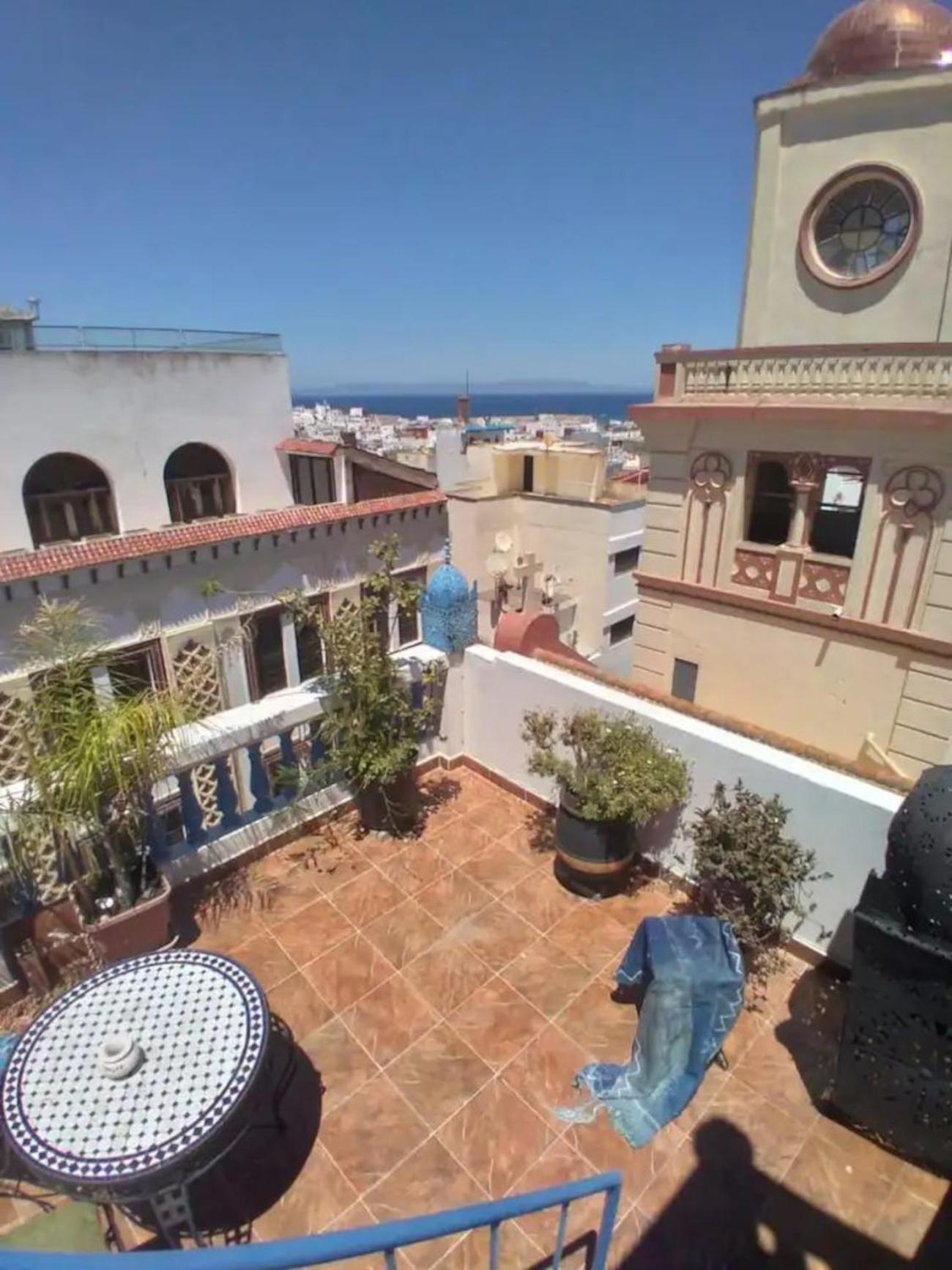 Tangier Medina Roof Top Apartment With Ocean Views Bagian luar foto