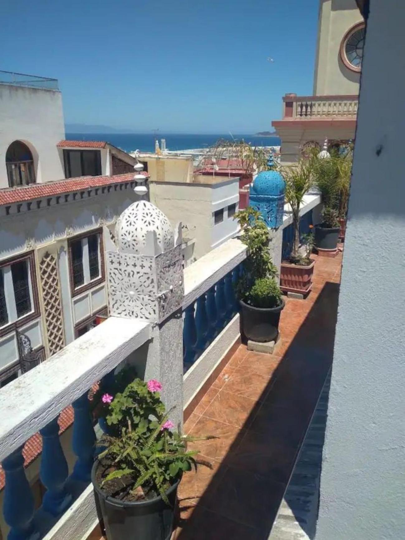 Tangier Medina Roof Top Apartment With Ocean Views Bagian luar foto