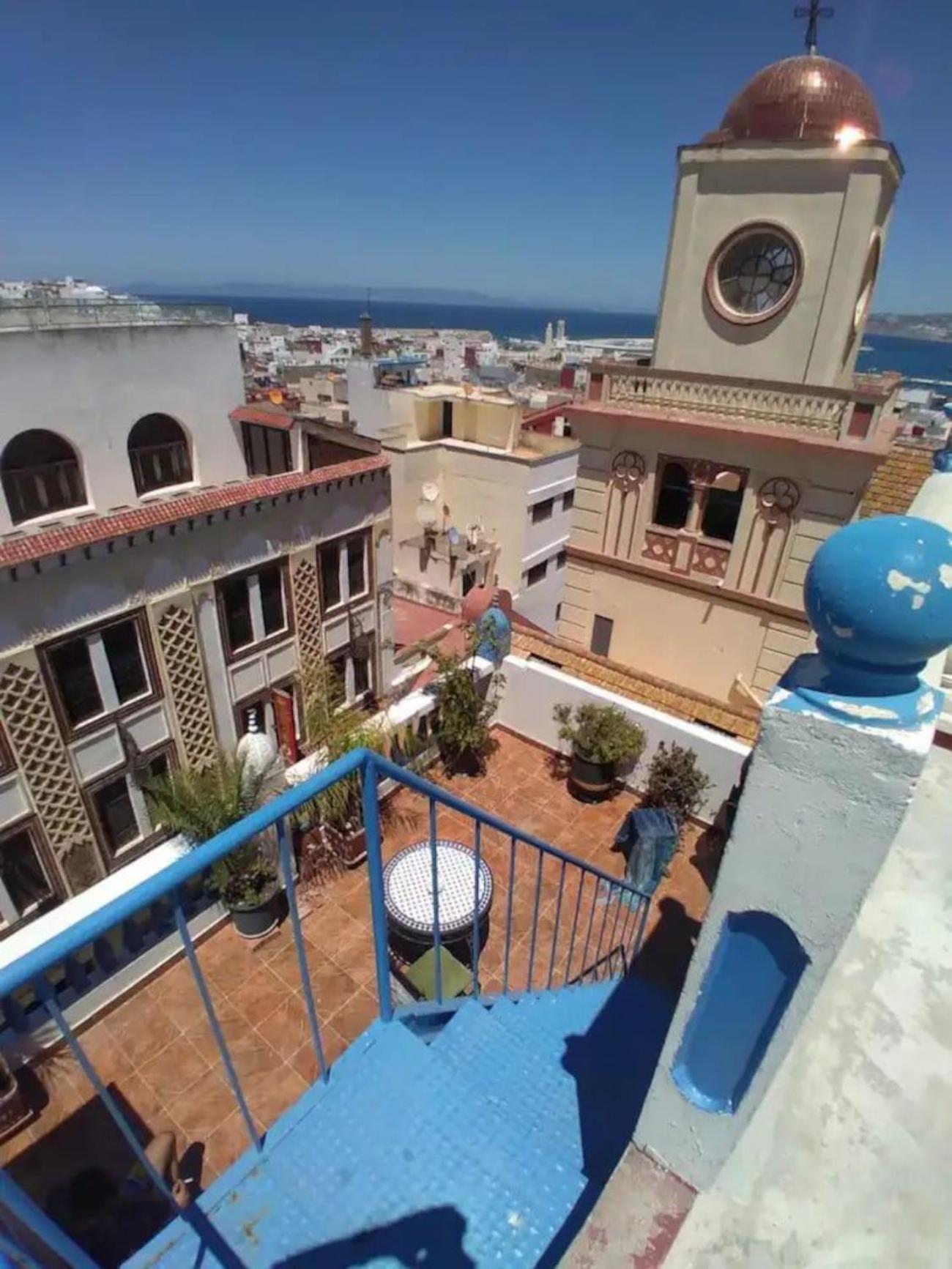 Tangier Medina Roof Top Apartment With Ocean Views Bagian luar foto